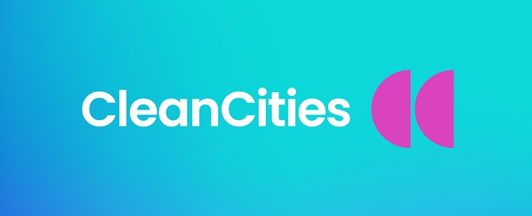 Logo CleanCities FondoAzul