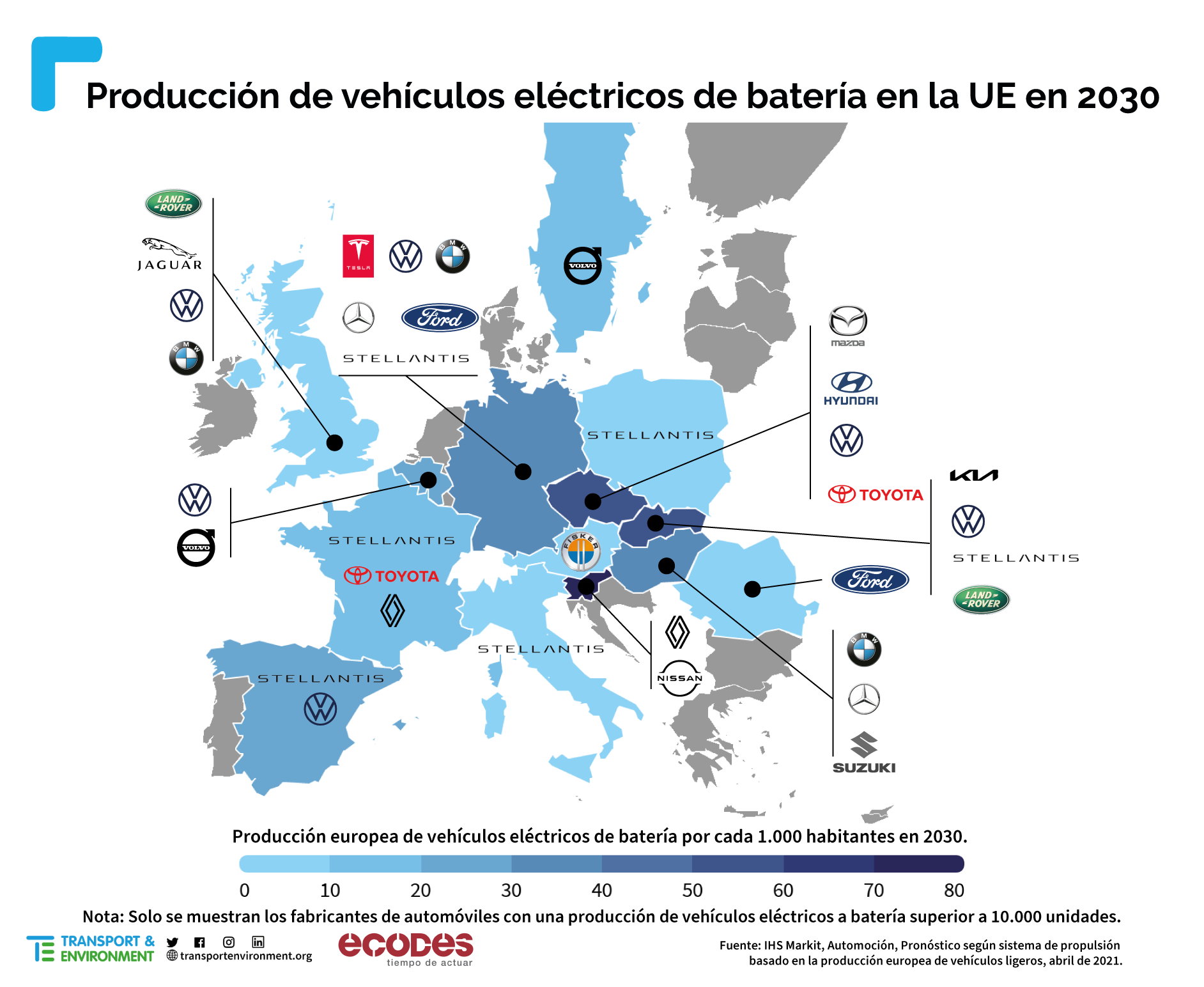 EV Electric car production ES
